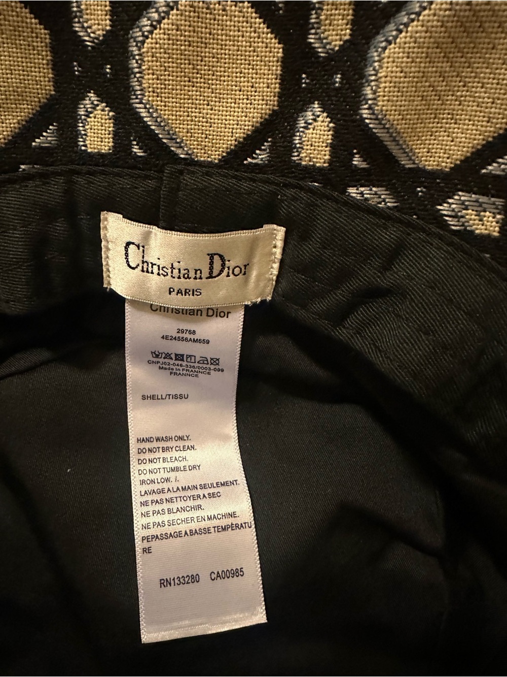 Christian Dior Bucket Hat - Picture 2 of 2